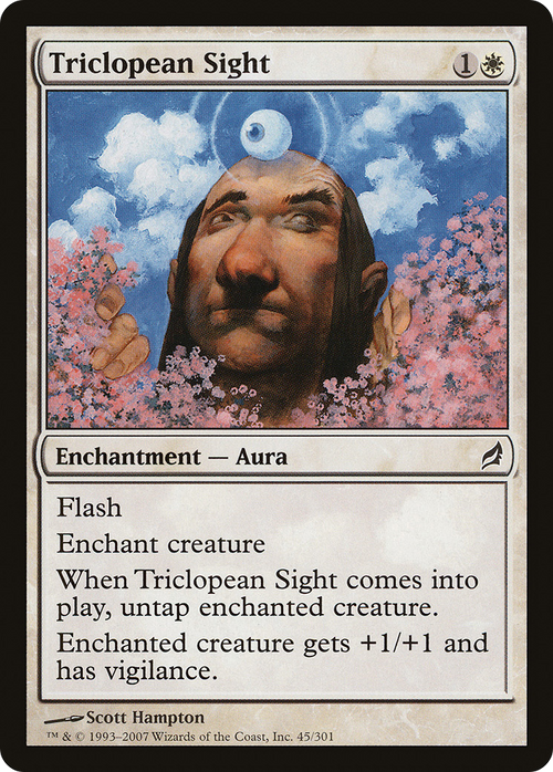 Triclopean Sight (LRW-045) - Lorwyn Foil