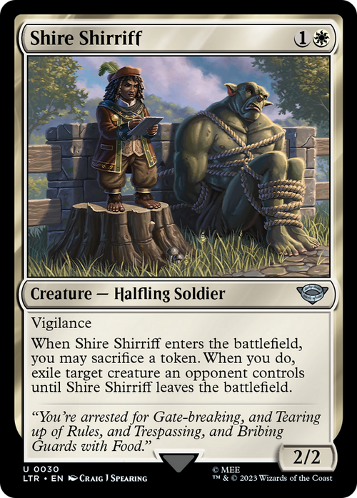 Shire Shirriff (LTR-030) - The Lord of the Rings: Tales of Middle-earth