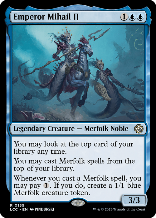 Emperor Mihail II (LCC-155) - The Lost Caverns of Ixalan Commander