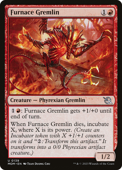 Furnace Gremlin (MOM-139) - March of the Machine Foil