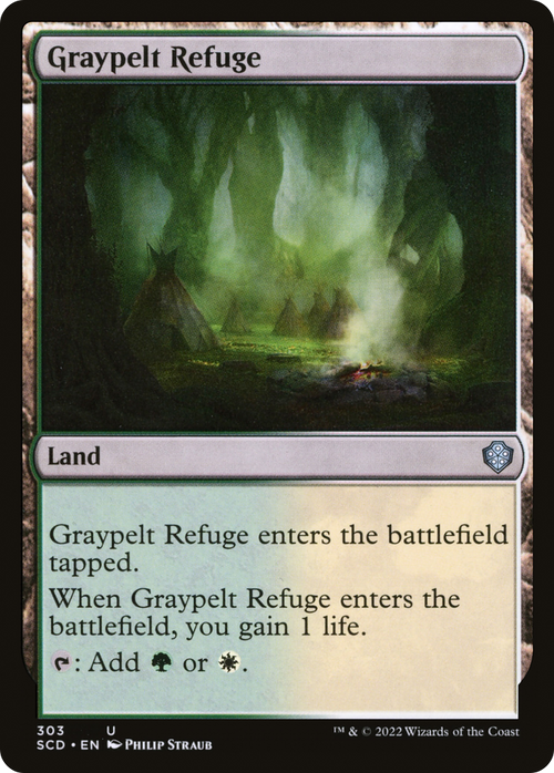 Graypelt Refuge (SCD-303) - Starter Commander Decks