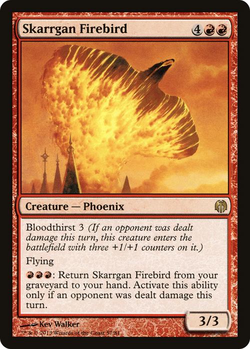 Skarrgan Firebird (DDL-057) - Duel Decks: Heroes vs. Monsters