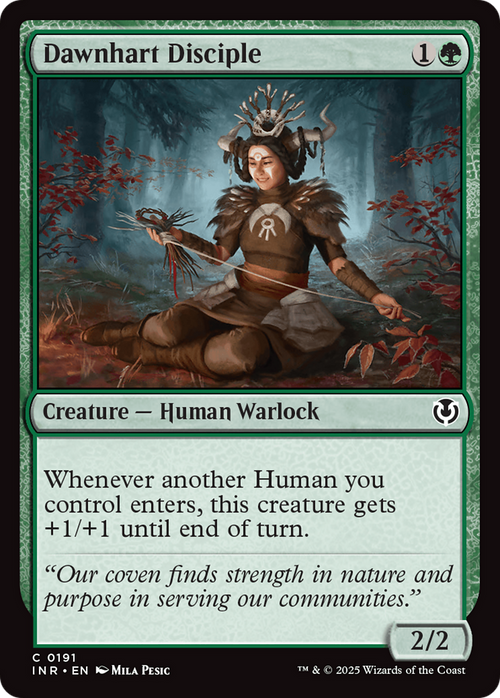 Dawnhart Disciple (INR-191) - Innistrad Remastered Foil