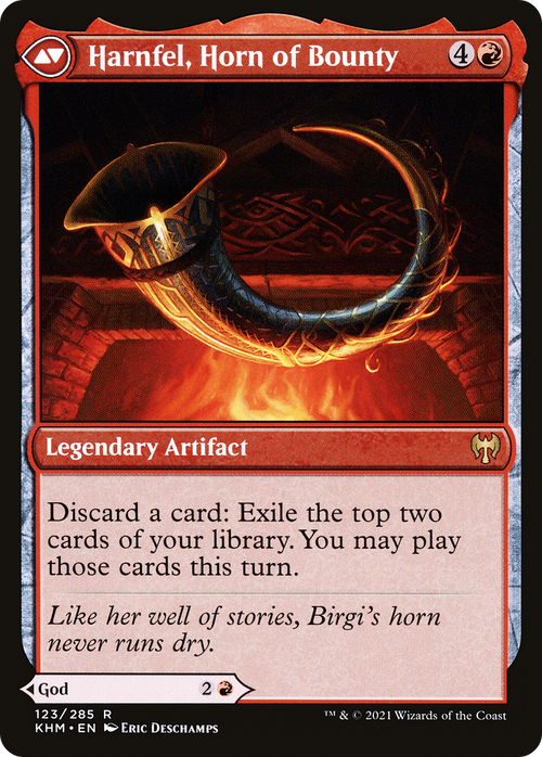 Birgi, God of Storytelling (KHM-123) - Kaldheim Foil