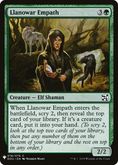 Llanowar Empath (LIST-DDU-18) - The List