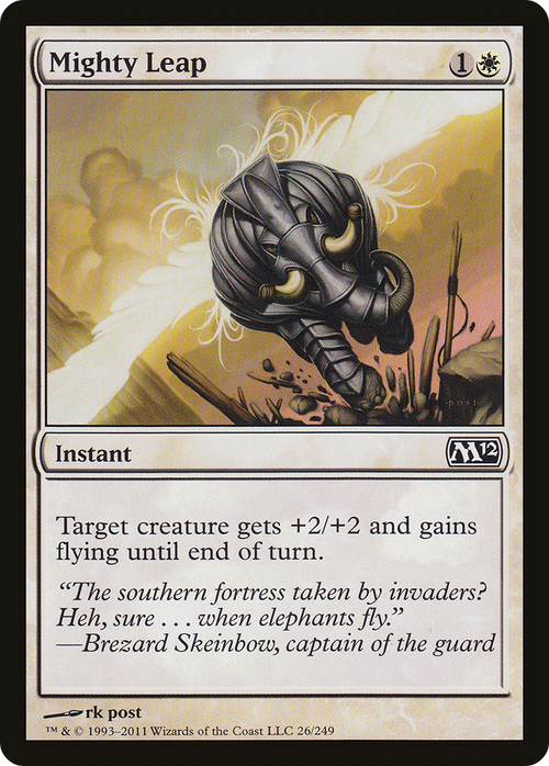 Mighty Leap (M12-026) - Magic 2012