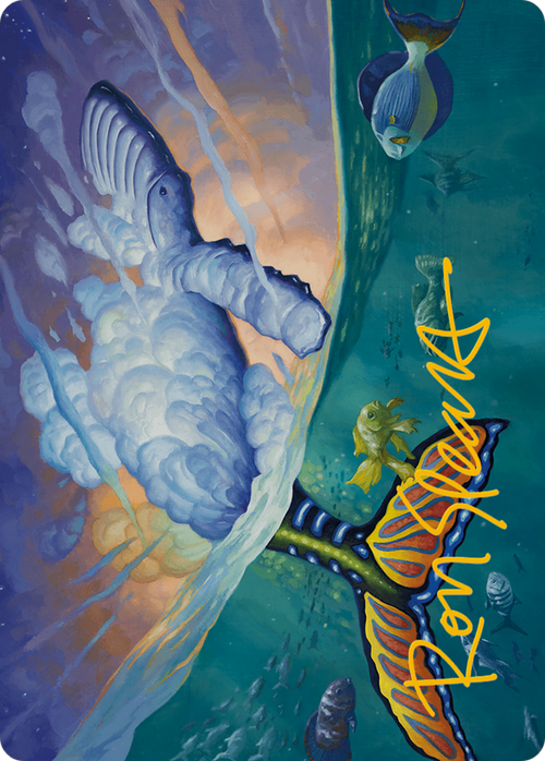 Dreamtide Whale // Dreamtide Whale (AMH3-002) - Modern Horizons 3 Art Series (Borderless)