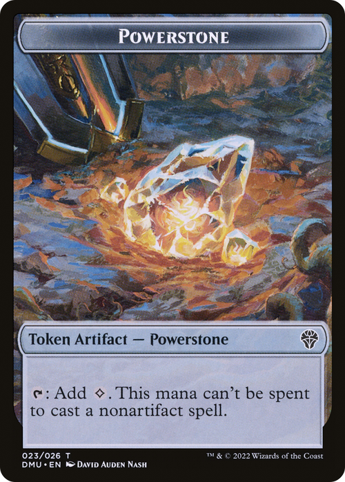 Powerstone Token (DMU-023) - Dominaria United Tokens
