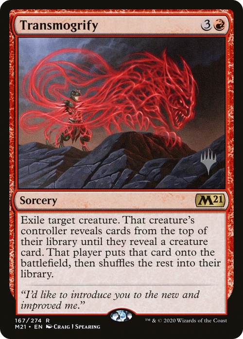 Transmogrify (PPM21-167P) - Core Set 2021 Promos