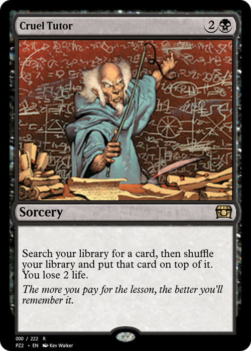 Cruel Tutor (PZ2-65797) - Treasure Chest