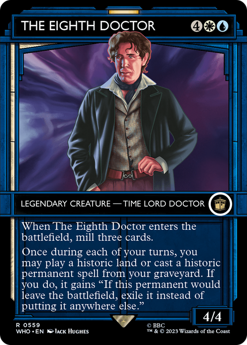 The Eighth Doctor (Showcase) (WHO-559) - Doctor Who: (Showcase) (Borderless)