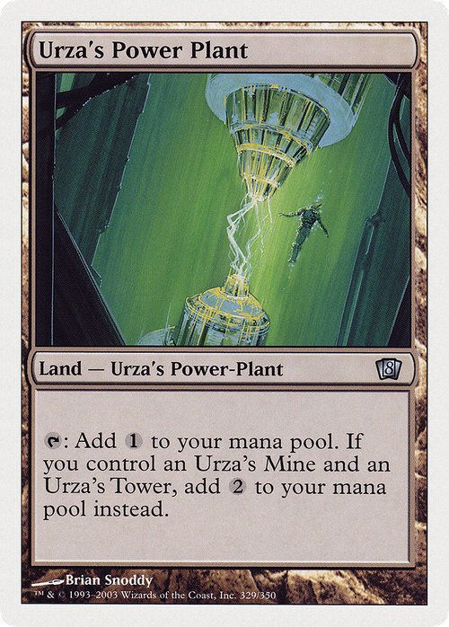 Urza's Power Plant (8ED-329) - 8th Edition