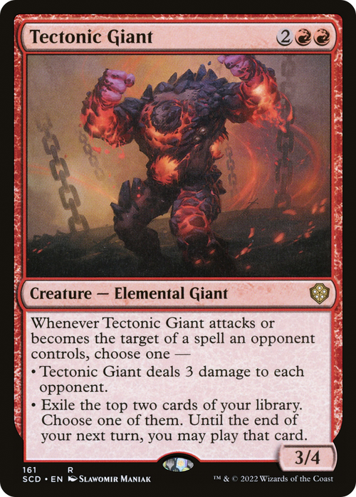 Tectonic Giant (SCD-161) - Starter Commander Decks
