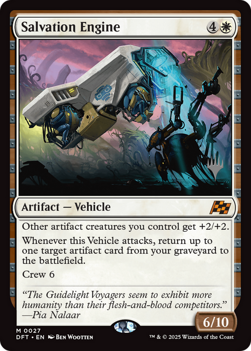 Salvation Engine (PPDFT-27P) - Promo Pack: Aetherdrift Foil