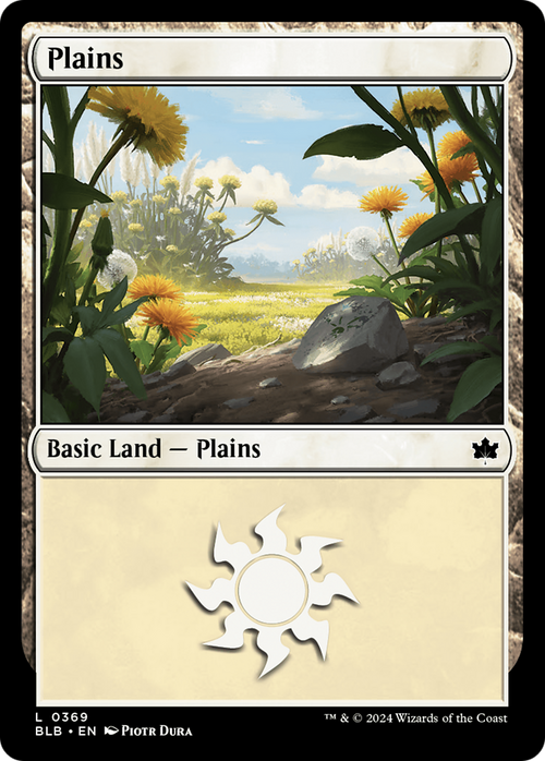 Plains (0369) (BLB-369) - Bloomburrow Foil