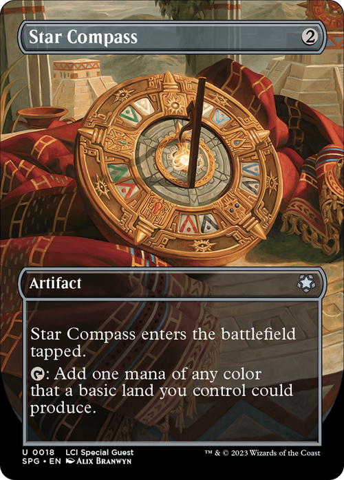 Star Compass (Borderless) (SPG-018) - Special Guests