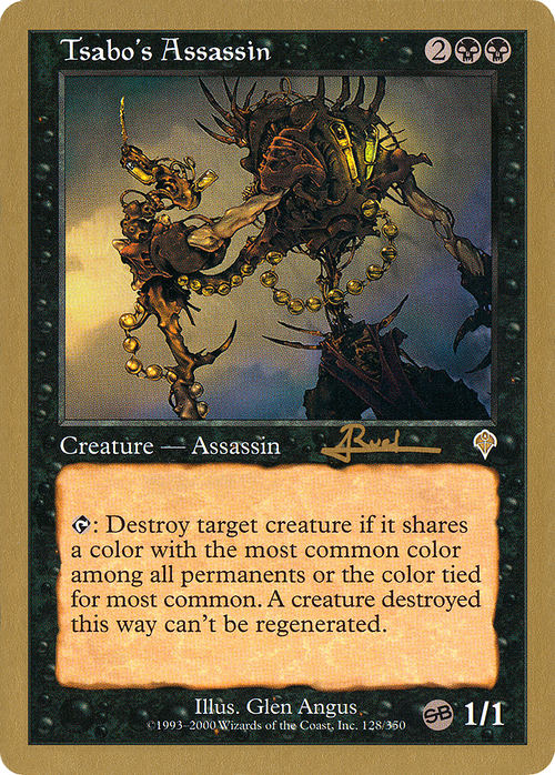 Tsabo's Assassin - 2001 Antoine Ruel (INV) (SB) (WCD-) - World Championship Decks 2001