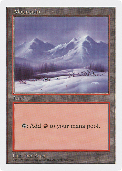 Mountain (442) (5ED-442) - Fifth Edition