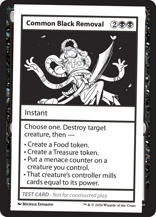 Common Black Removal (MB2PC-) - Mystery Booster 2