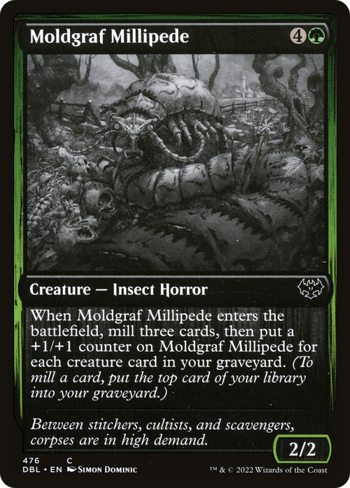 Moldgraf Millipede (DBL-476) - Innistrad: Double Feature