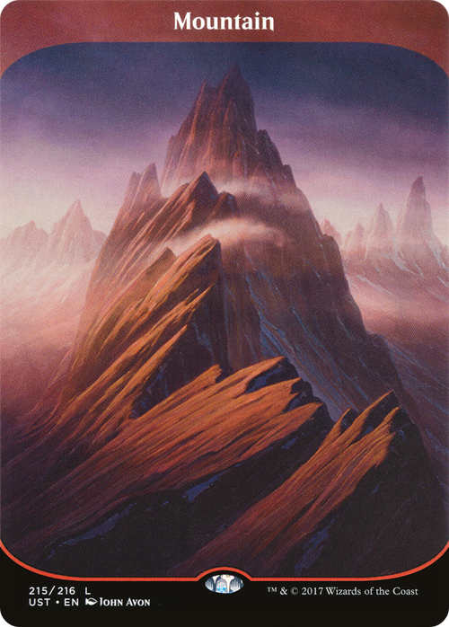 Mountain (UST-215) - Unstable (Borderless) Foil
