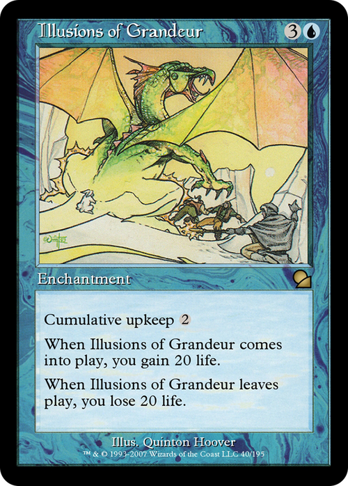 Illusions of Grandeur (ME1-040) - Masters Edition Foil