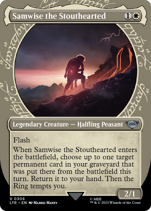 Samwise the Stouthearted (Showcase) (LTR-306) - The Lord of the Rings: Tales of Middle-earth: (Showcase) (Borderless)