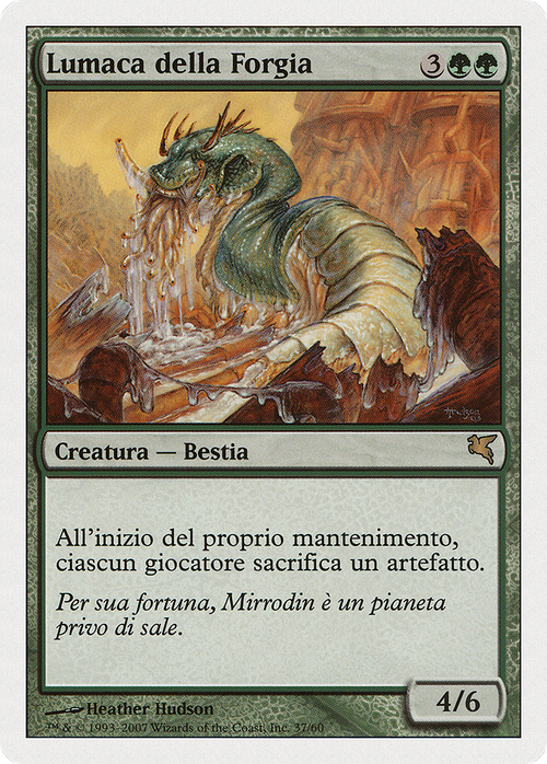 Molder Slug (Italian) - "Lumaca della Forgia" (PSAL-K37) - Salvat 2005