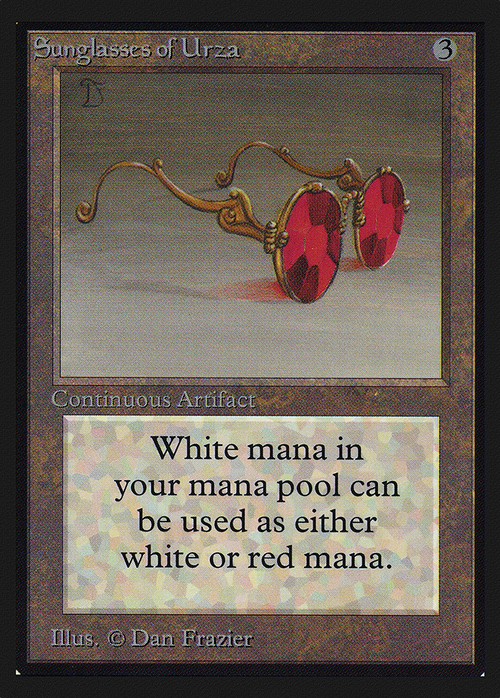 Sunglasses of Urza (IE) (IED-) - Intl. Collectors' Edition