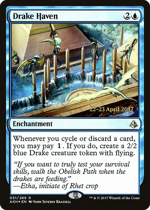 Drake Haven (PRE-51S) - Amonkhet Promos Foil