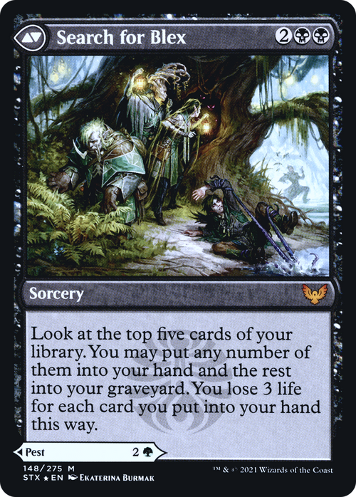 Blex, Vexing Pest (PRE-148S) - Strixhaven: School of Mages Promos Foil