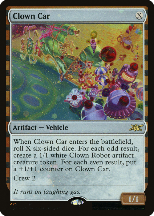 Clown Car (Galaxy Foil) (UNF-472) - Unfinity Foil