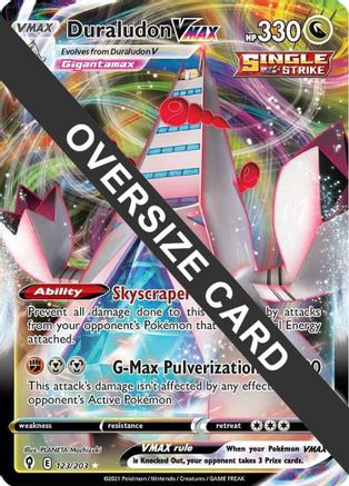 Duraludon VMAX - 123/203/203  - Holofoil Jumbo Cards - Promo