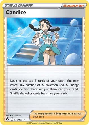 Candice 152  - Reverse Holofoil SWSH12 Silver Tempest - Uncommon