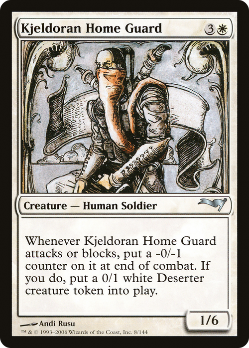 Kjeldoran Home Guard (CTD-008) - Coldsnap Theme Decks