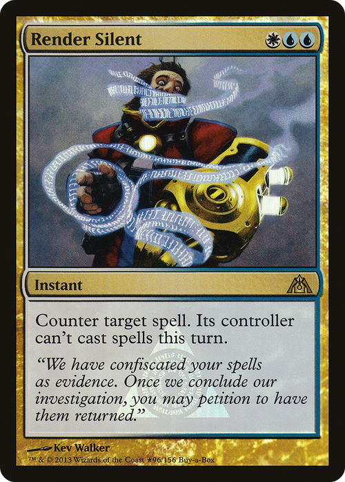 Render Silent (BABP-96★) - Dragon's Maze Promos Foil