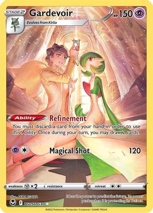 Gardevoir TG05  - Holofoil SWSH12 Silver Tempest Trainer Gallery - Ultra Rare