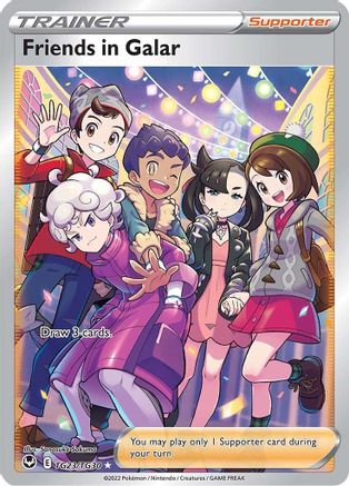 Friends in Galar TG23  - Holofoil SWSH12 Silver Tempest Trainer Gallery - Ultra Rare