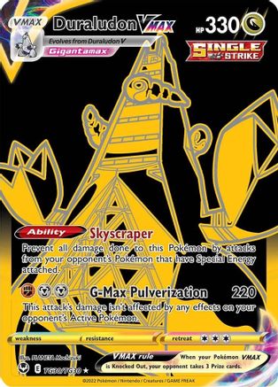 Duraludon VMAX (Secret) TG30  - Holofoil SWSH12 Silver Tempest Trainer Gallery - Secret Rare