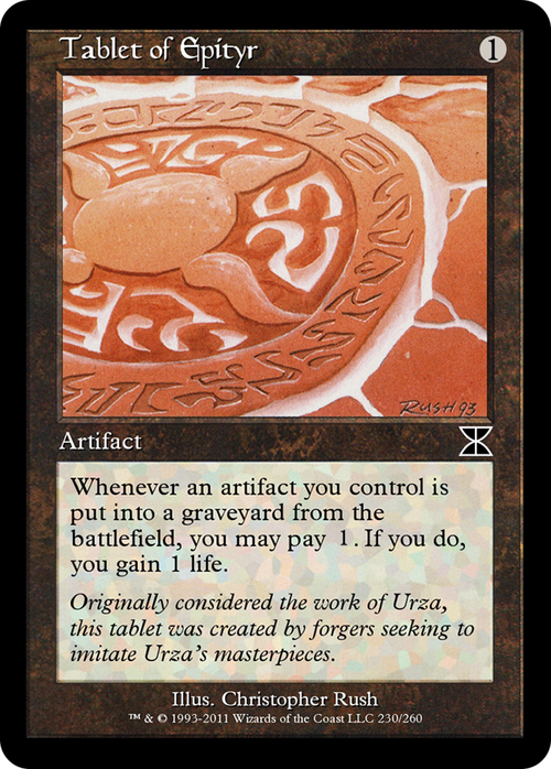 Tablet of Epityr (ME4-230) - Masters Edition IV