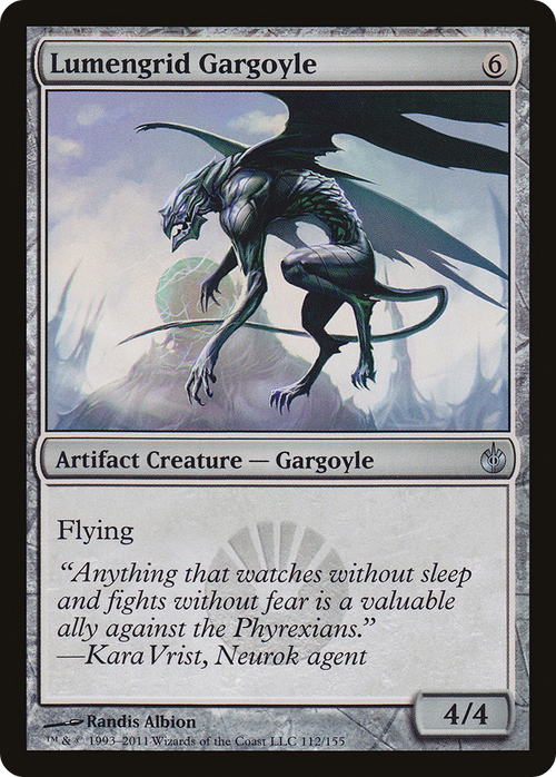 Lumengrid Gargoyle (MBS-112) - Mirrodin Besieged