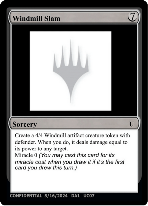 Windmill Slam (UNK-UC07) - Unknown Event: (miracle)