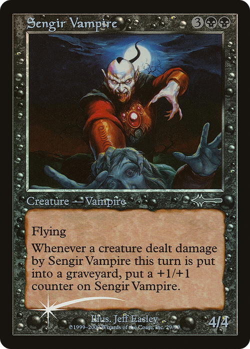 Sengir Vampire (BTD-029) - Beatdown Box Set Foil