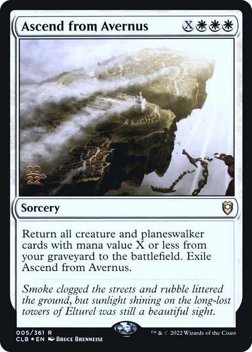 Ascend from Avernus (PRE-005) - Battle for Baldur's Gate Promos Foil