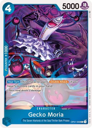 Gecko Moria (OP01-068) - Romance Dawn