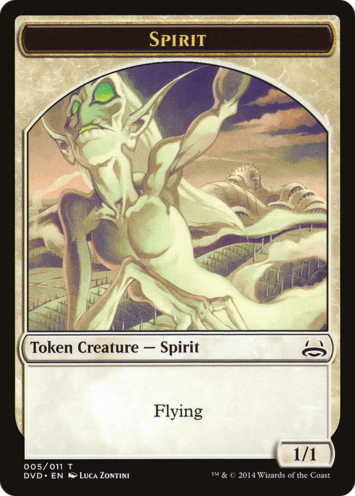 Spirit Token (DD3-005) - Duel Decks Anthology: Divine vs. Demonic Tokens