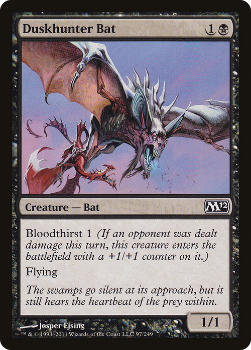 Duskhunter Bat (M12-097) - Magic 2012