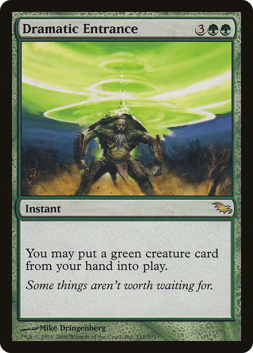 Dramatic Entrance (SHM-111) - Shadowmoor Foil