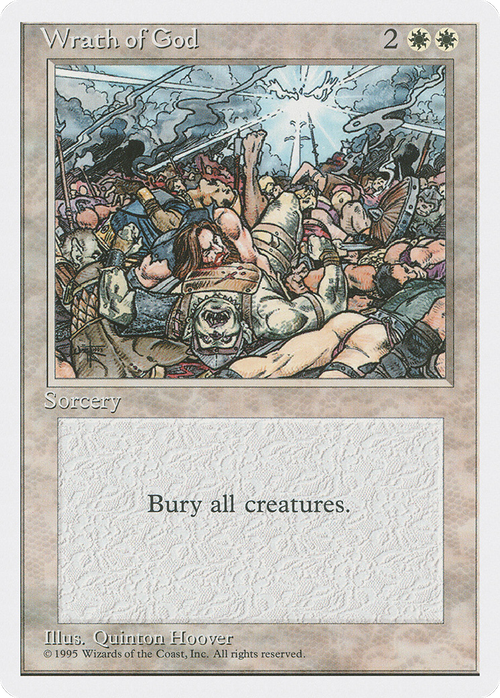 Wrath of God (4ED-308) - Fourth Edition