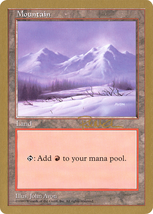 Mountain (430) - 1997 Paul McCabe (5ED) (WCD-) - World Championship Decks 1997
